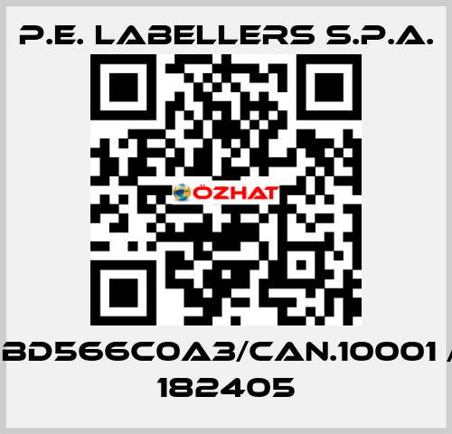 IBD566C0A3/CAN.10001 / 182405 P.E. Labellers S.p.a.