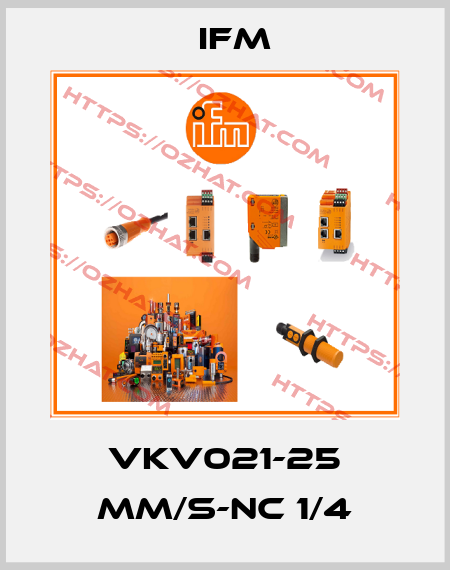 VKV021-25 MM/S-NC 1/4 Ifm