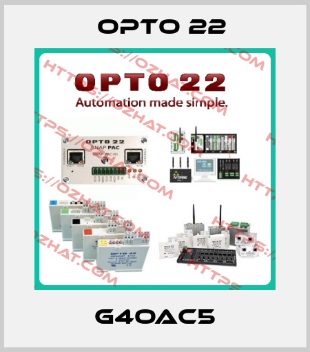 G4OAC5 Opto 22
