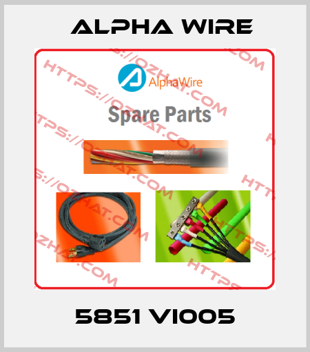 5851 VI005 Alpha Wire