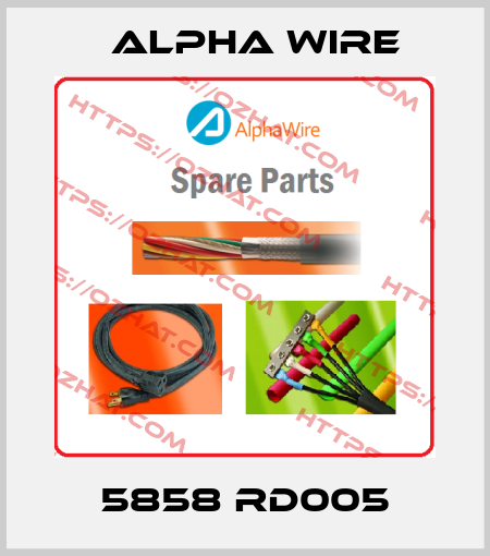 5858 RD005 Alpha Wire