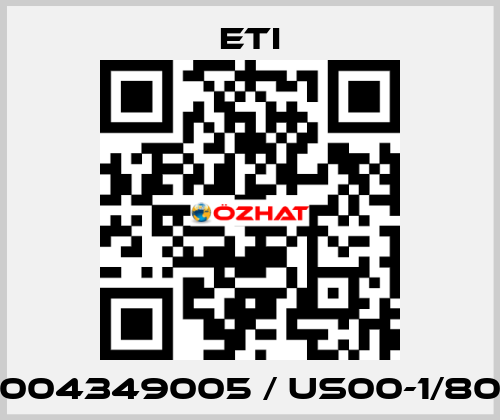 004349005 / US00-1/80 Eti