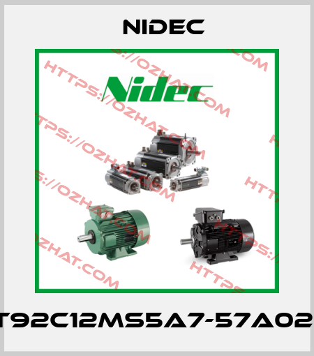 T92C12MS5A7-57A021 Nidec
