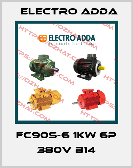 FC90S-6 1kW 6P 380V B14 Electro Adda