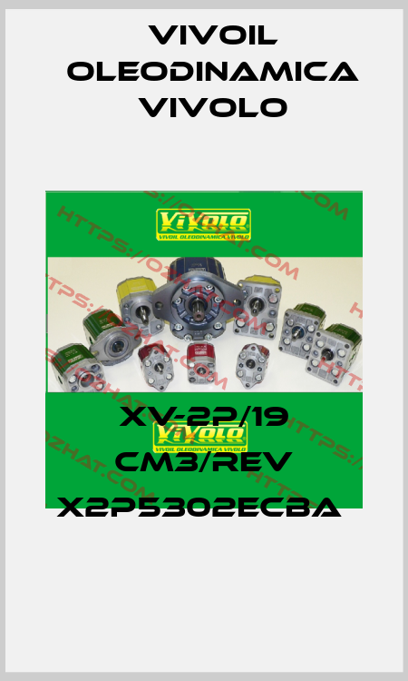 XV-2P/19 cm3/rev X2P5302ECBA  Vivoil Oleodinamica Vivolo
