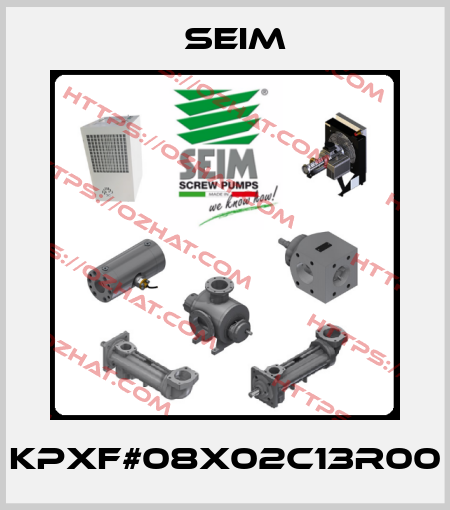 KPXF#08X02C13R00 Seim
