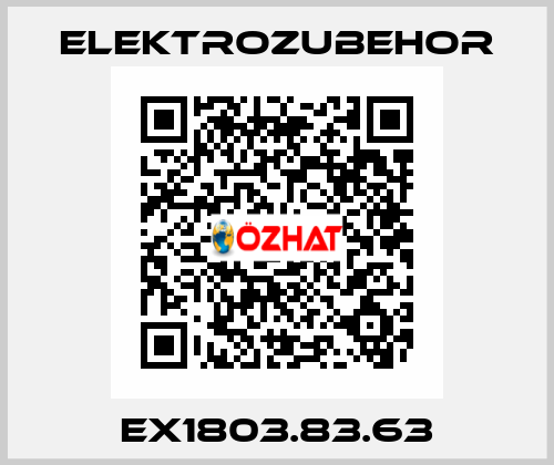 EX1803.83.63 ELEKTROZUBEHOR