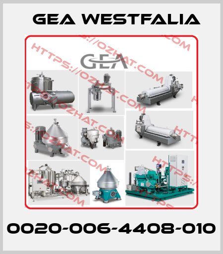 0020-006-4408-010 Gea Westfalia