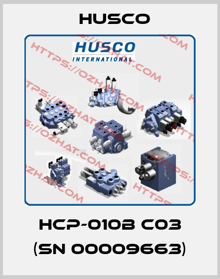 HCP-010B C03 (SN 00009663) Husco