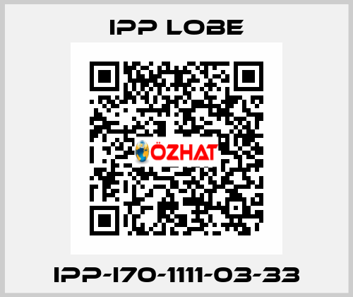 IPP-I70-1111-03-33 IPP LOBE