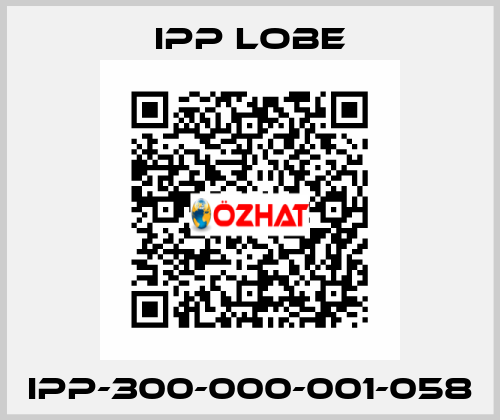 IPP-300-000-001-058 IPP LOBE