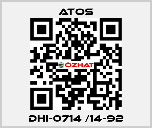DHI-0714 /14-92 Atos