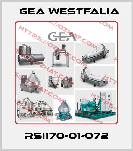 RSI170-01-072 Gea Westfalia