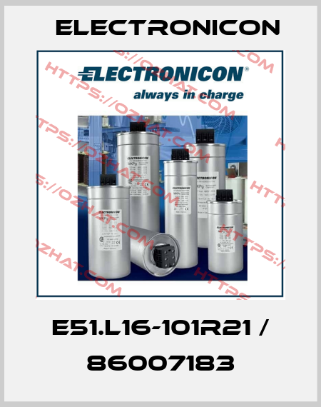 E51.L16-101R21 / 86007183 Electronicon