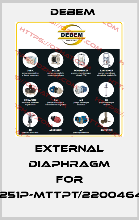 External diaphragm for IB251P-MTTPT/22004644 Debem