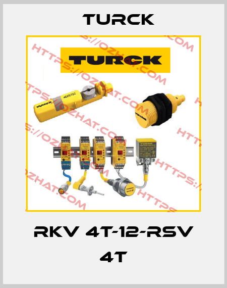 RKV 4T-12-RSV 4T Turck