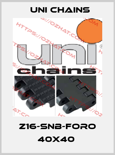 Z16-SNB-FORO 40X40  Uni Chains
