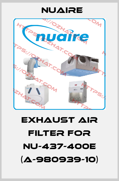 Exhaust air filter for NU-437-400E (A-980939-10) Nuaire