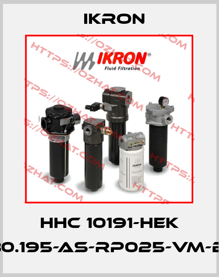 HHC 10191-HEK 02-30.195-AS-RP025-VM-B17-B Ikron