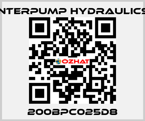 200BPC025D8 Interpump hydraulics