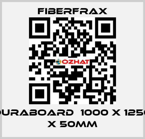 Duraboard  1000 x 1250 x 50mm Fiberfrax