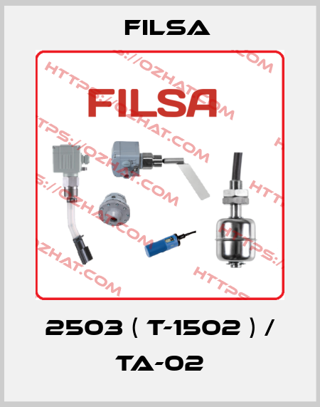 2503 ( T-1502 ) / TA-02 Filsa