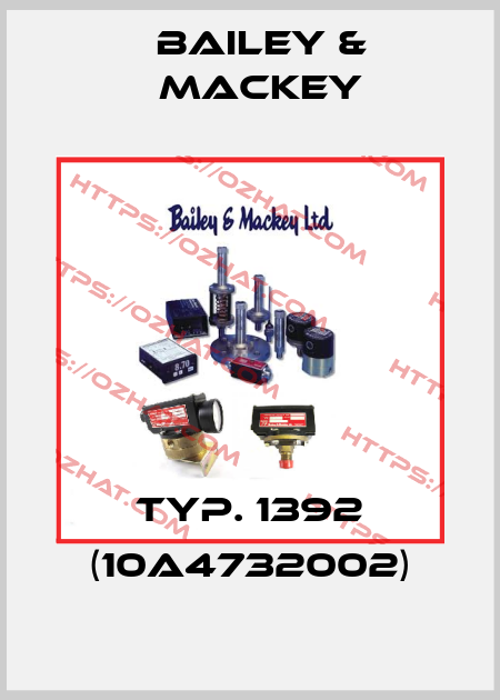 Typ. 1392 (10A4732002) Bailey & Mackey