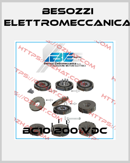 BC10 200 vdc Besozzi Elettromeccanica