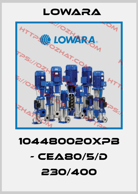 104480020XPB - CEA80/5/D 230/400 Lowara