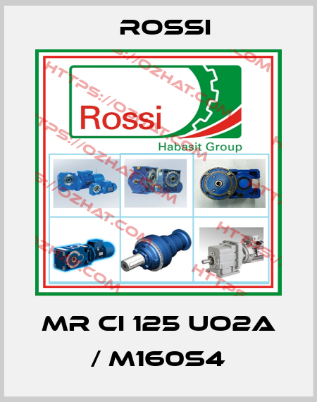 MR CI 125 UO2A / M160S4 Rossi