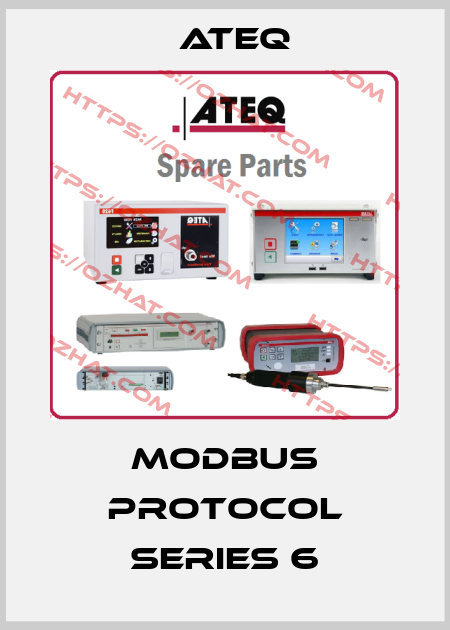 Modbus protocol series 6 Ateq