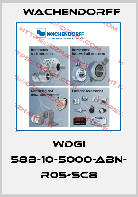 WDGI 58B-10-5000-ABN- R05-SC8 Wachendorff