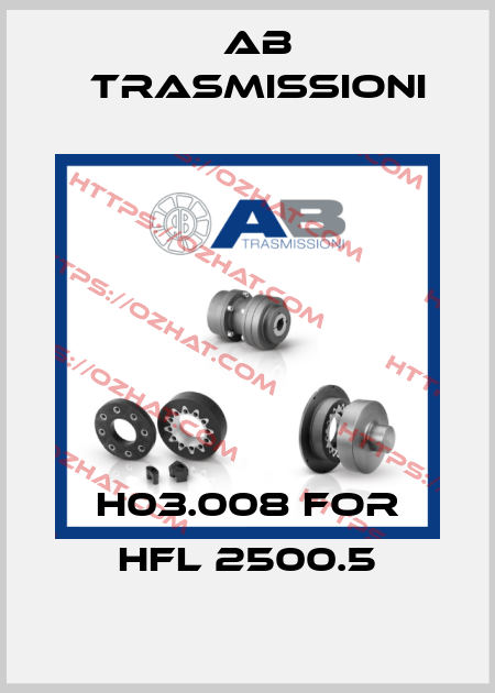 H03.008 for HFL 2500.5 AB Trasmissioni