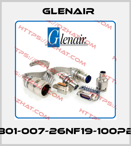 801-007-26NF19-100PB Glenair