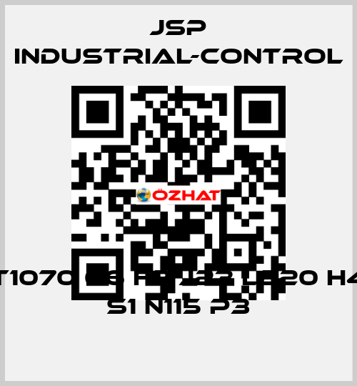 T1070 06 F2 J23 L220 H4 S1 N115 P3 JSP Industrial-Control