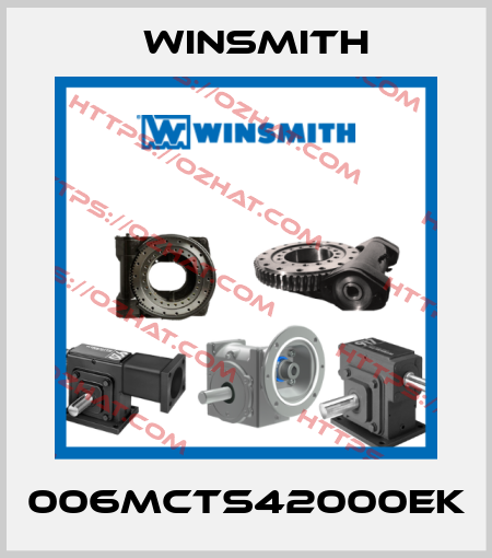 006MCTS42000EK Winsmith