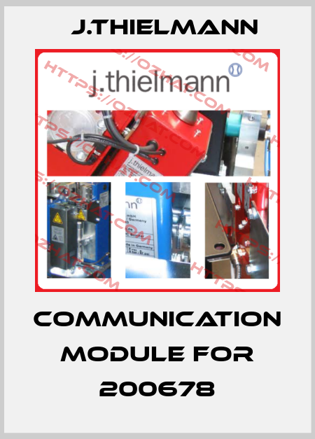 Communication module for 200678 J.Thielmann