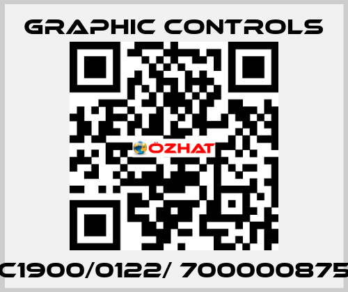 C1900/0122/ 700000875 Graphic Controls
