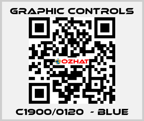 C1900/0120  - blue Graphic Controls