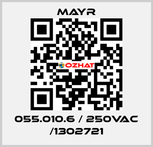 055.010.6 / 250VAC /1302721 Mayr
