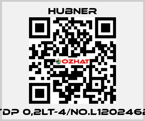 TDP 0,2LT-4/No.L1202462 HUBNER
