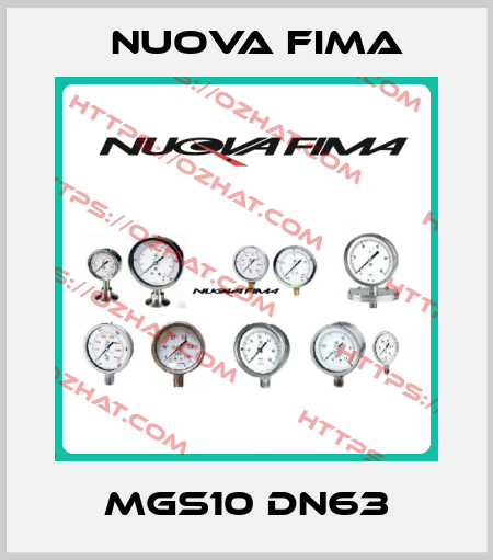 MGS10 DN63 Nuova Fima
