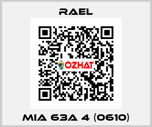 MIA 63A 4 (0610) RAEL