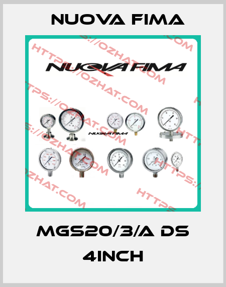 MGS20/3/A DS 4INCH Nuova Fima