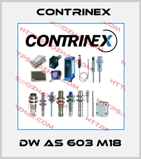 DW AS 603 M18 Contrinex