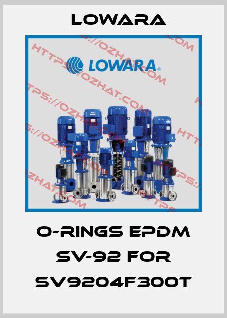O-rings EPDM SV-92 for SV9204F300T Lowara