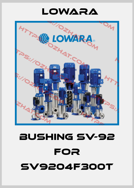 bushing SV-92 for SV9204F300T Lowara