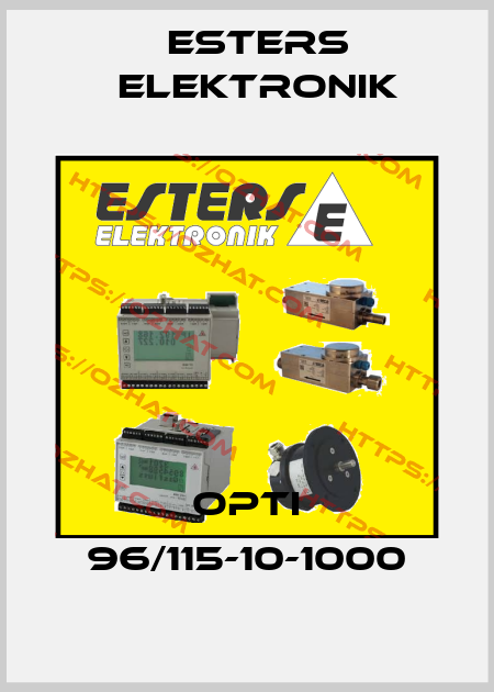 OPTI 96/115-10-1000 Esters Elektronik