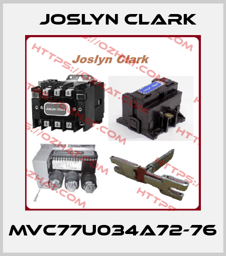 MVC77U034A72-76 Joslyn Clark