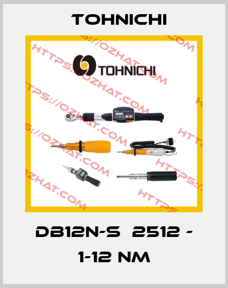 DB12N-S  2512 - 1-12 Nm Tohnichi